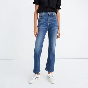 Madewell Women's Straight Leg Jeans - Blue